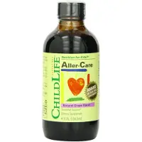 ChildLife Essentials Aller -Care - Natural Grape Relief for Kids & Toddlers seizoensgebonden ondersteuning met Elderberry Bromelain Vitamine C -
