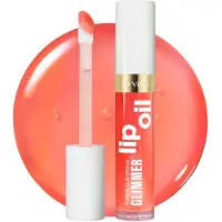 Revlon , Super Lustrous Glimmer, Lip Oil, 002 Miss Coral, 0,13 fl oz (3,8 ml)