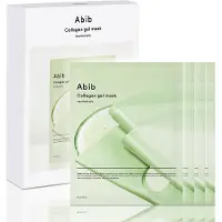 Abib Collageen Gel Masker Heartleaf Jelly 4 Vellen (Verzachtend) I Koreaans Veganistisch Collageen Verkoelend Kalmerend Hyaluronzuur Hydrogel Gez