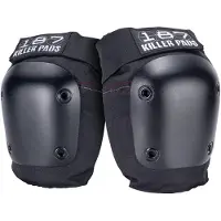187 Killer Pads Fly Knee Pads Black - Kniebeschermers