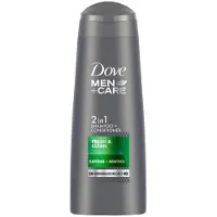 Dove Men+Care Fresh & Clean 2in1 Shampoo+Conditioner, 180 Ml
