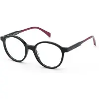 Zadig & Voltaire Bril - - VZJ060 - Zwart acetaat (Glanzend zwart) - 48-18-135 - Junior unisex