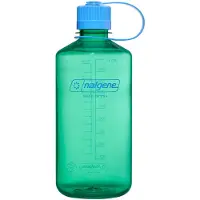 Nalgene - Narrow Mouth Bottle - drinkfles - waterfles - lekvrij - 1000ml - BPA Free - SUSTAIN - Pastel Green