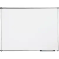 MAUL Whiteboard 2000 MAULpro, frame platijnagrijs, 1200 x 3000 mm, gelakt oppervlak