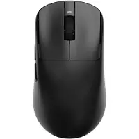 VXE R1 PRO Max - Draadloze Gaming-Muis - 48g - PAW3395 Sensor - Ultralicht - 4000 Hz Polling Rate - Oplaadbare 500 mAh Batterij - Kailh Sword Switches - Ice-Feel Coating - Zwart