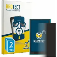 BROTECT - privacy screenprotector voor Hiby Digital M500 - Folie Beschermfolie Blauwlichtfilter 2 Stuks