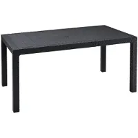 Keter Tafel Melody, grafietkleur, 160x94 cm, modelnummer 309545