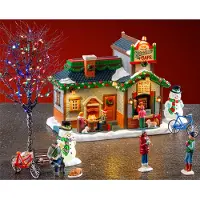 Lemax Kerstdorp set | | The Christmas Cafe Set | Caddington Village |