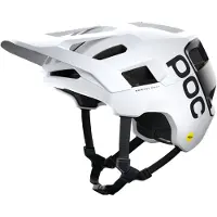 POC - MTB helmen - Kortal Race MIPS Hydrogen White/Uranium Black Matt voor Unisex - Maat M - Wit