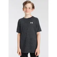 Under Armour Functioneel shirt zwart gemêleerd / wit