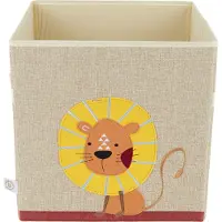Bieco Lion Nature 32cm Stoffen Opbergdoos 04010457