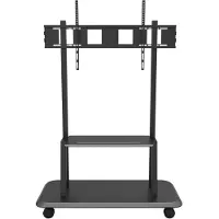 Techly ICA-TR31 Beugel voor displays met borden, 3.05 meter (120 inch), zwart