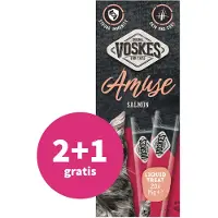 Voskes Kattensnack Amuse Liquid Zalm 15 G 20 Stuks