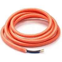 Calex Strijkijzersnoer | | 1.5 meter (2 x 0.75 mm², Oranje)