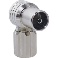 Hirschmann Coax connector - KOKWI 3S (Push On, Haaks, Vrouwelijk)