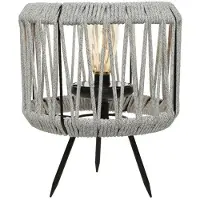 Lumineo Solar tafellamp | (Led, Schemersensor, 20 lm, Grijs)