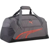 Puma Sporttas 'Fundamental' donkergrijs / donkeroranje