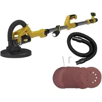 Güde langnekschuurmachine - Telescopische wandschuurmachine GTBS 710 - Incl. 2 schuurkoppen (rond en driehoek) - 710 watt - 225 mm