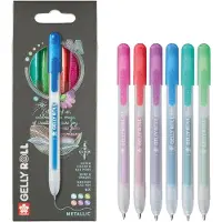 Sakura Gelly Roll Retractable Metallic Set 6