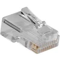 ACT RJ48 (10P/10C) modulaire connector voor platte kabel