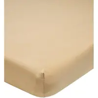 Meyco Home Uni hoeslaken tweepersoons - warm sand - 140x200cm