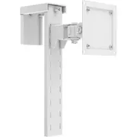 Multibrackets - Monitorarm voor aan een Scheidingswand -