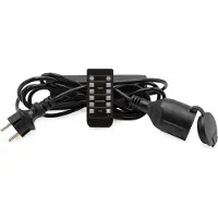 LumenXL Prikkabel set met 2 watt filament lampen van helder glas: optie dimbaar
