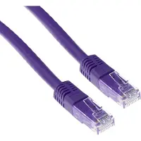 ACT IB4720 U/UTP CAT5E Patchkabel Paars - 20 meter