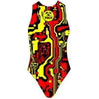 Turbo High Tech Swimsuit Zwart XL Vrouw