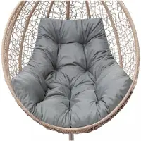 Hobbygarden Tuinkussen George Grijs - Geschikt voor Hang Ei, Hangstoel en Cocoon-stoel. Waterafstotend - UV Bestendig
