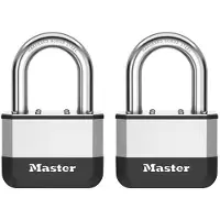 Master Lock Hangslot | | Elite Heavy Duty Lock | 2 stuks | 67 mm