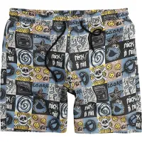 Sesame Street Zwembroek - Cookie Monster - Rock-’n-roll - M tot XXL - voor Mannen - meerkleurig | Maat XL