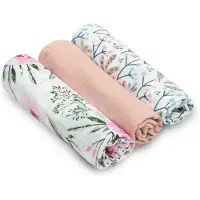 Sensillo - Muslin Luier - Roze - 3 stuks - Zacht en Hypoallergeen