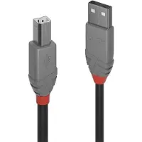 Lindy Kabel USB A naar USB B LINDY 36672 Zwart 1 m