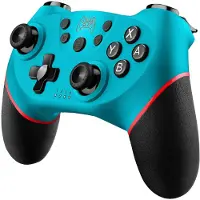 VR Shinecon , Draadloze controller Geschikt voor Nintendo Switch, Blauw