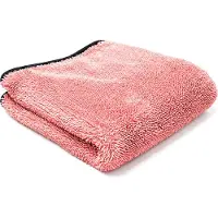 FRM Droogdoek – Microvezel Badkamer Droogdoek – Douche, Tegels & Vloer Streeploos Nadrogen – Super Absorberend - Kwaliteitsdoek - Roze 40x40