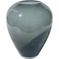 Vase the World Kander grey medium Ø 27.5 x H 35 cm