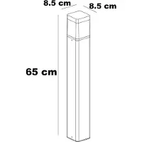LumenXL Staande lamp voor buiten, antraciet - Cira