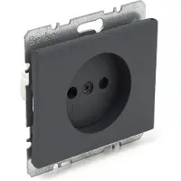 Berker Stopcontact | | K1 (Inbouw, Antraciet)