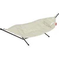 Fatboy Headdemock Deluxe Hangmat Incl. Statief Kussen En Hoes Crèmekleurig - Hangmatten Polyester Cream - 700137