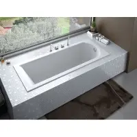 Badland SHEA SLIM ligbad 180 x 80 cm wit