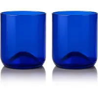 Rebottled Short Tumbler 2-pack Blue - Blue