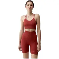 Born Living Yoga Sunset Seamless Sports Top Rood L Vrouw