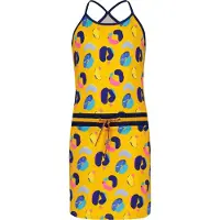4PRESIDENT Meisjes jurk - Leopard AOP - Maat 116 - Meisjes jurken