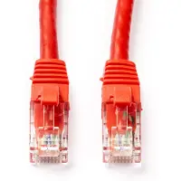 PROCABLE Netwerkkabel | Cat6a U/UTP | 0.25 meter (Rood)