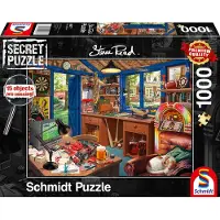 Schmidt puzzel De Werkplaats - 1000 stukjes legpuzzel volwassenen.