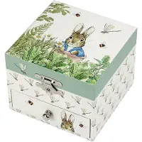 Leklyckan Muziekdoos Cube Peter Rabbit - - Libelle - Baby - 3 maanden - Groen - Unisex