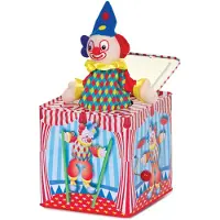 Adlibris Jack in the box clown
