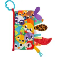 Playgro Voelboekje Staarten van de wereld - Activiteitenboekje - Babyboek - Speelgoed Baby - Speelgoed 1 jaar - Baby Speelgoed