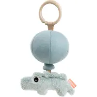 Done by Deer Hangspeeltje - To Go Friend - Croco - Blauw - - OneSize - Hangspeeltjes